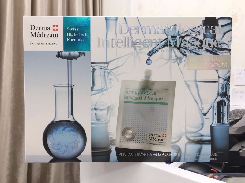 升級版 Derma Medream 冰川水玻尿酸+泛醇活水導向凝膠膜 一盒十包 升級版 Derma Medream 冰川水玻尿酸+泛醇活水導向凝膠膜 一盒十包