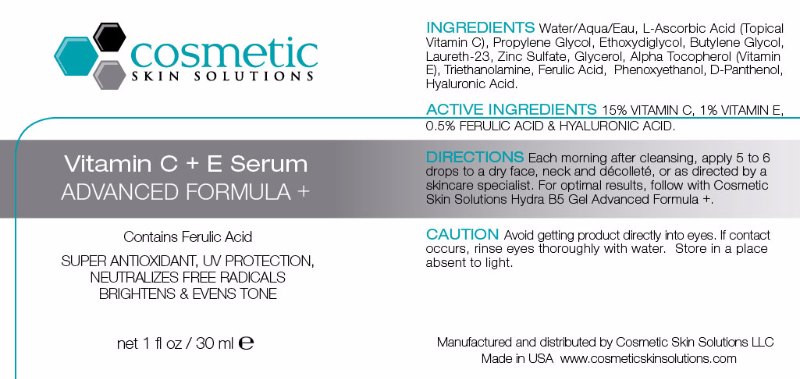CSS 濃縮維他命 CE FERULIC 精華 30ML CSS 濃縮維他命 CE FERULIC 精華 30ML