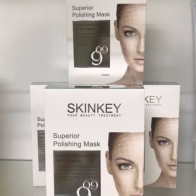 SKINKEY Superior Polishing Mask  鎖水拋光面膜 5pcs/box