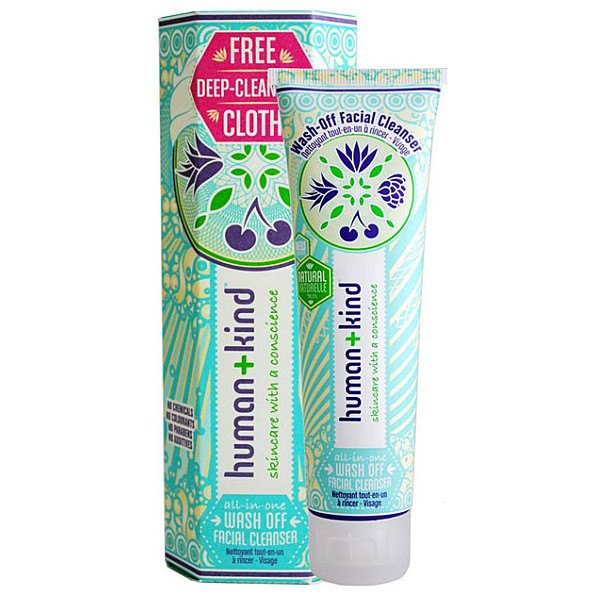 Human+Kind Wash Off Facial Cleanser 一剔過洗面乳(適合敏感皮膚)100ml Human+Kind Wash Off Facial Cleanser 一剔過洗面乳(適合敏感皮膚)100ml