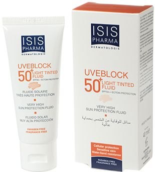 ISIS PHARMA UVEBLOCK SPF 50+ 有色防曬日霜 40ml ISIS PHARMA UVEBLOCK SPF 50+ 有色防曬日霜 40ml