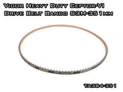 Vigor Heavy Duty Ceptor-VI Drive Belt Bando S3M-351mm 117T