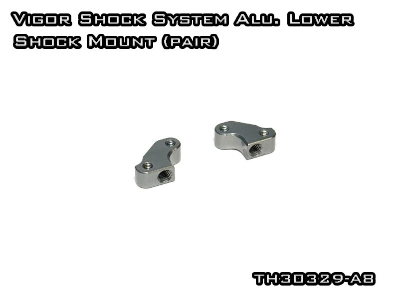Vigor Shock System Alu. Lower Shock Mount (pair)