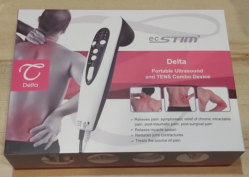 ecSTIM Delta 手提式電子止痛 + 超聲波治療儀