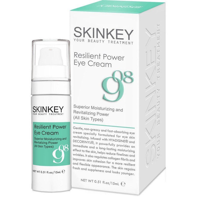 SKINKEY RESILIENT POWER EYE CREAM 彈力修護眼霜 (15ML) SKINKEY RESILIENT POWER EYE CREAM 彈力修護眼霜 (15ML)