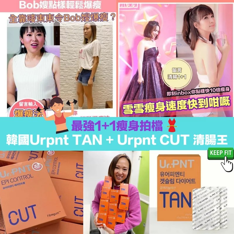 韓國Ur.pnt TAN +  CUT +FAT 任選10盒