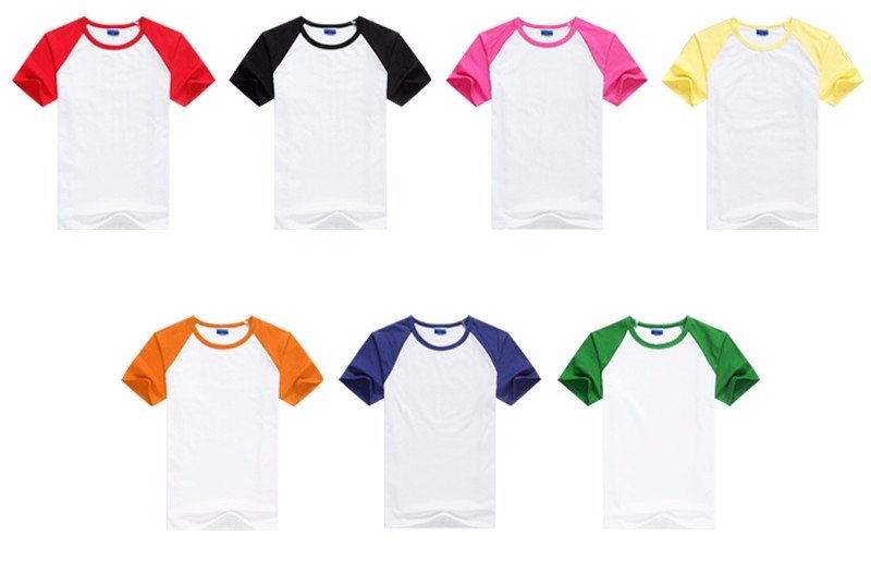 預購 GB2 棉質雙色圓領短袖T恤$275 / 5件 團體制服 工作服 T裇多色 - 可印LOGO