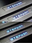 2010 RK Stepwgn LED 不銹鋼門檻