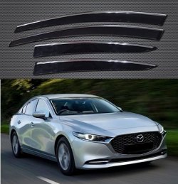 2020 Mazda 3 Sedan 原廠款不銹鋼邊雨擋 (現貨)