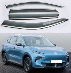 MGS5 原廠款不銹鋼邊雨擋 (現貨)