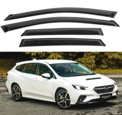 2023 ~ IMPREZA WRX Wagon (12代) 黑透明雨擋 (現貨)