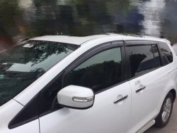 Mazda 8 黑電鍍邊雨擋 (現貨)