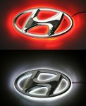 Hyundai 車章底燈 ( 紅光 / 白光 ) (現貨)