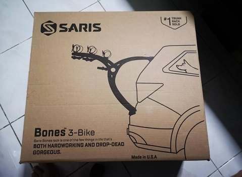 SARIS Bones 3 掛三車尾架